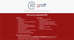 Desktop Screenshot of graff.pl